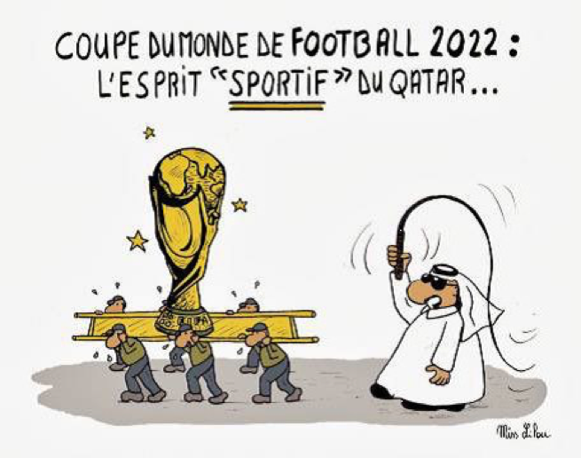 Et pendant ce temps, le Qatar est toujours hôte de la Coupe du Monde 2022…