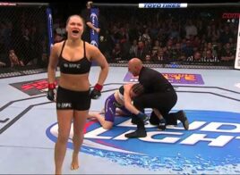 Ronda Rousey roulait sur Alexis Davis lors de l’UFC 175