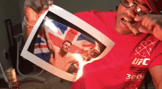 Yoel Romero répond à Michael Bisping par le feu