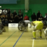 Un essai complètement dingue en Rugby à XIII en fauteuil roulant