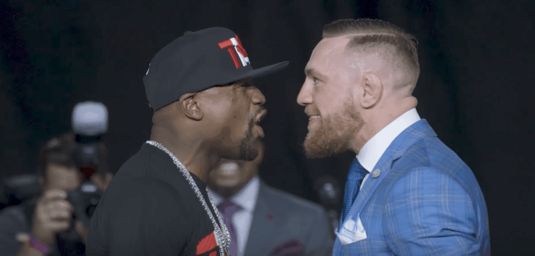 Le staredown de Toronto entre McGregor et Mayweather