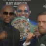 Conor McGregor Floyd Mayweather ceinture