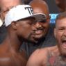 Conor McGregor et Floyd Mayweather ont fait le poids