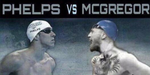 Michael Phelps évoque une course contre Conor McGregor