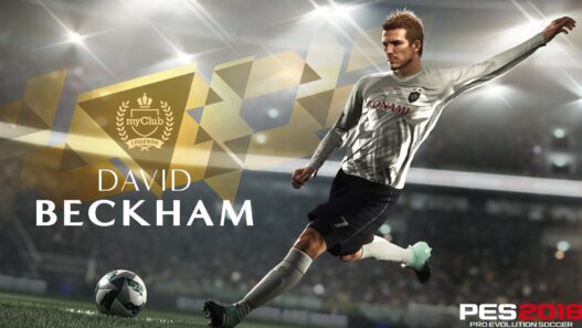 David Beckham débarque dans le trailer de PES 2018