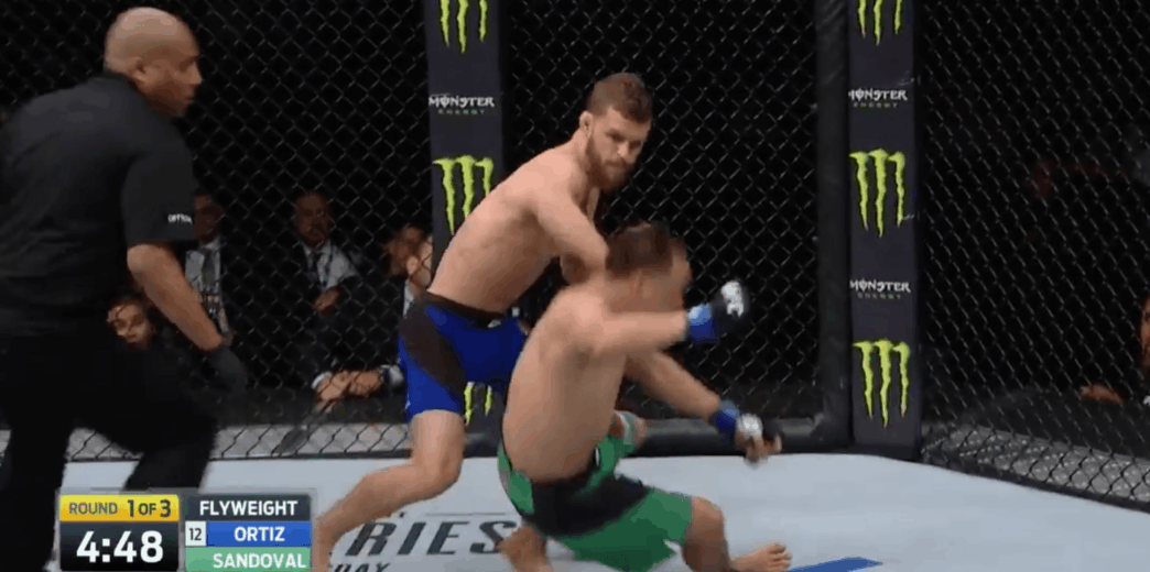 Dustin Ortiz tape le KO le plus rapide de l’histoire des flyweights à l’UFC