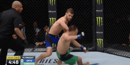 Dustin Ortiz tape le KO le plus rapide de l’histoire des flyweights à l’UFC