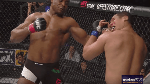Francis Ngannou et son premier combat à l’UFC contre Luis Henrique