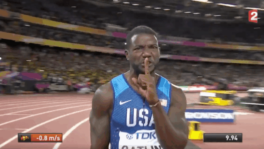 Justin Gatlin tient sa revanche : champion du monde du 100m