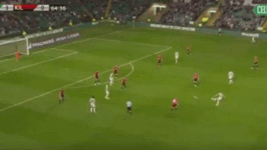 L’énorme praline de Kieran Tierney pour le Celtic Glasgow