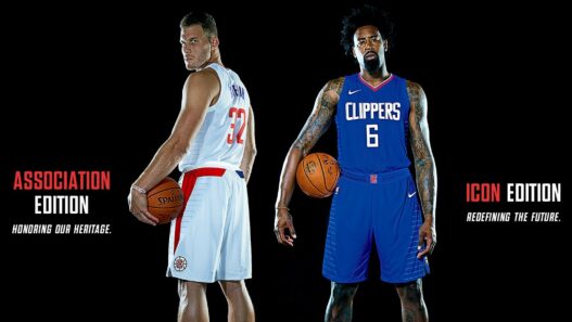 Les Los Angeles Clippers dévoilent leurs nouveaux maillots