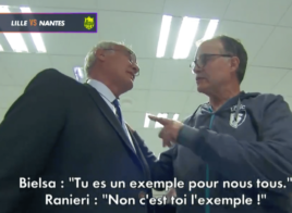 L’échange entre Marcelo Bielsa et Claudio Ranieri après Lille-Nantes