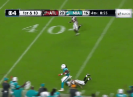 Les Miami Dolphins claquent un touchdown de 99 yards