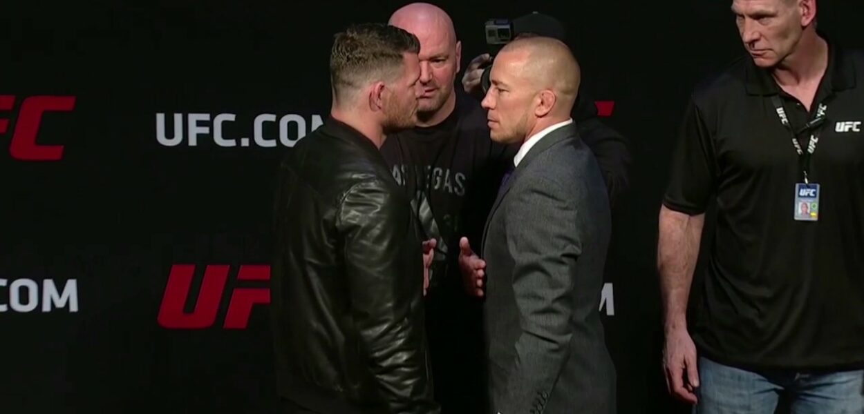 Michael Bisping vs. Georges St-Pierre officiel pour l’UFC 217 – le trashtalk commence