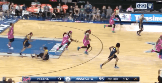 Minnesota Lynx démontent les Indiana Fever en WNBA