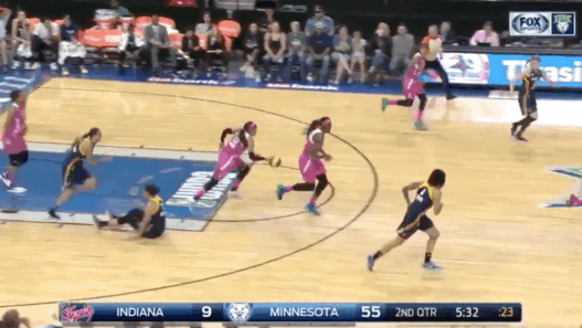 Minnesota Lynx démontent les Indiana Fever en WNBA