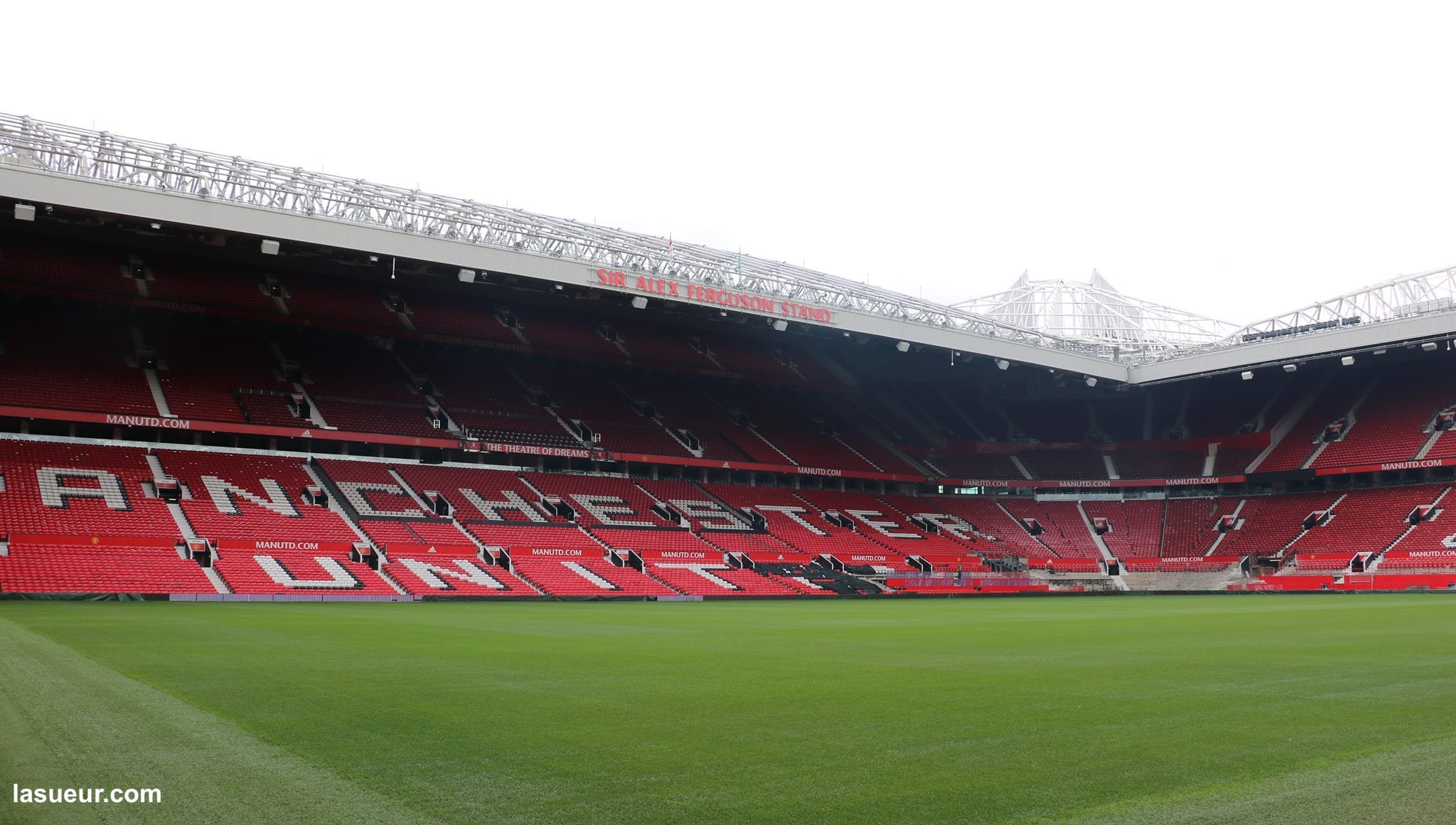 Théâtre des rêves - La Sueur en visite à Old Trafford 