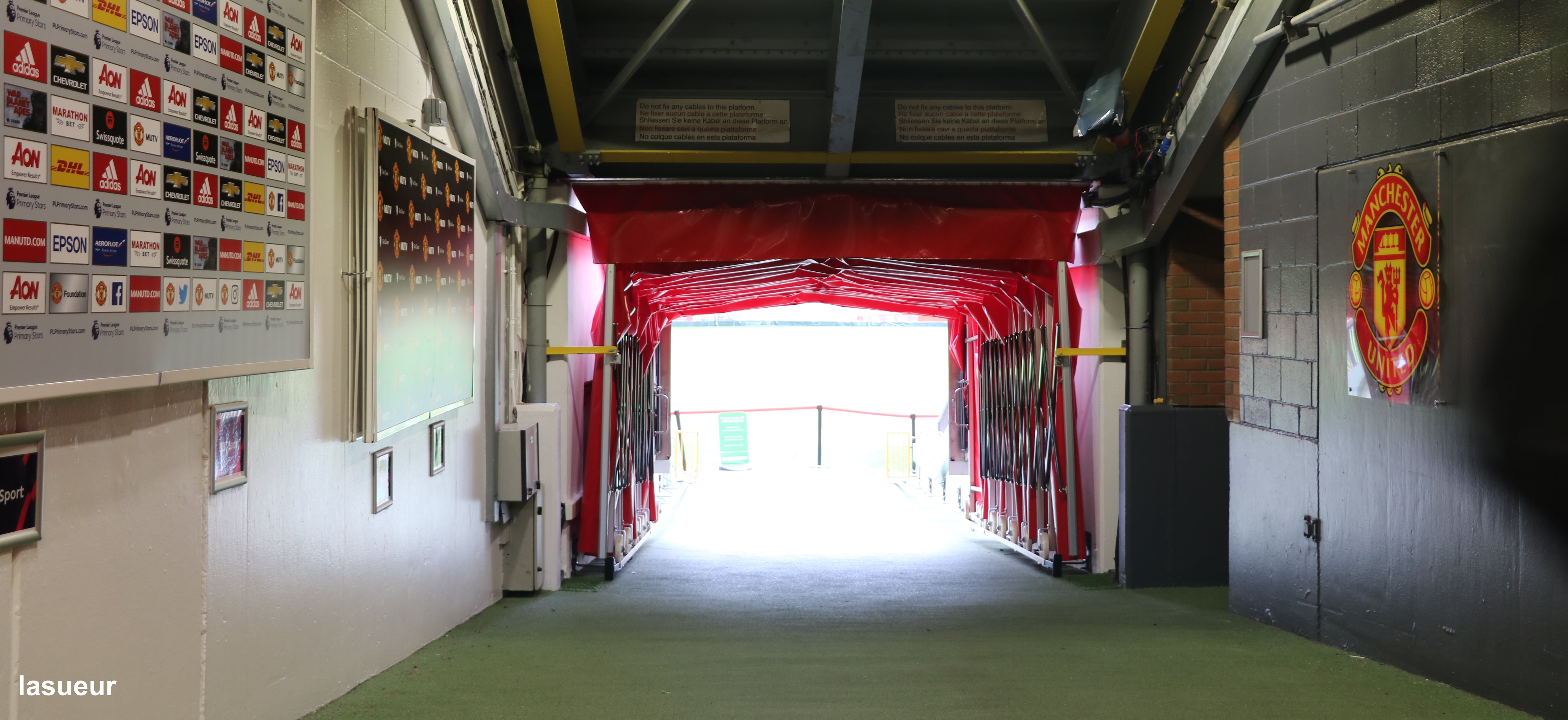 Théâtre des rêves - La Sueur en visite à Old Trafford 