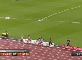 Le finish fou de Pierre-Ambroise Bosse lors de la finale du 800m