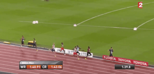 Le finish fou de Pierre-Ambroise Bosse lors de la finale du 800m
