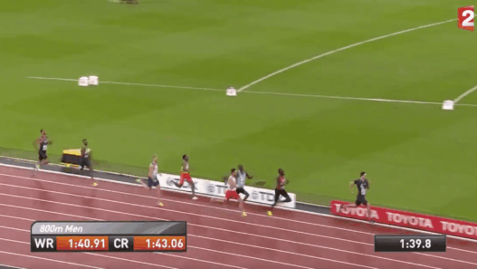 Le finish fou de Pierre-Ambroise Bosse lors de la finale du 800m