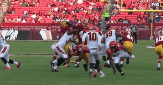 Le punter des Bengals claque le move de l’année contre les Redskins