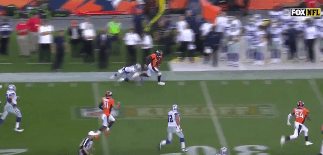 Aqib Talib enterre les Cowboys