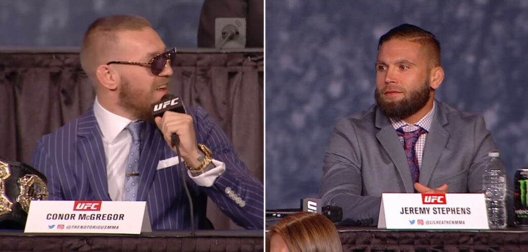Conor McGregor Jeremy Stephens