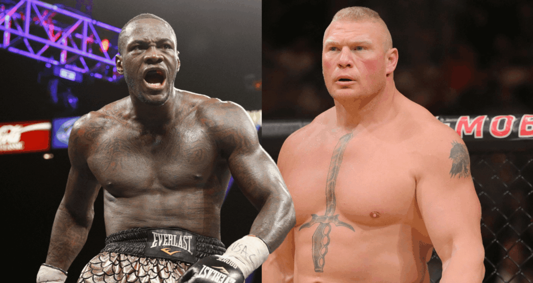 Deontay Wilder est prêt à combattre Brock Lesnar