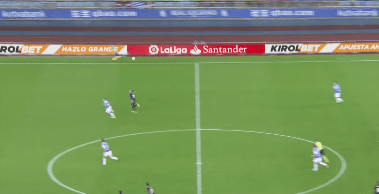 Gareth Bale a été flashé à 35.2 km/h sur son but !