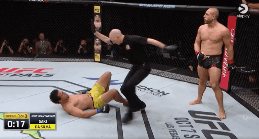 Gökhan Saki disputait son premier combat à l’UFC contre Henrique da Silva.