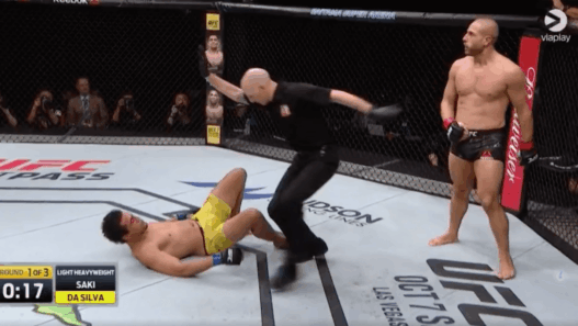 Gökhan Saki disputait son premier combat à l’UFC contre Henrique da Silva.