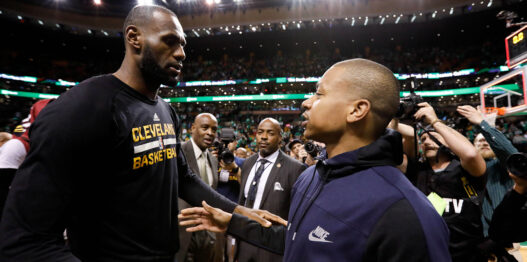 Isaiah Thomas est bouillant pour sa saison avec LeBron James