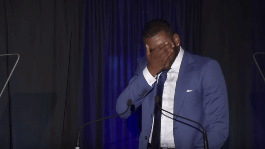 John Wall pour son entrée au Kentucky Athletics Hall of Fame