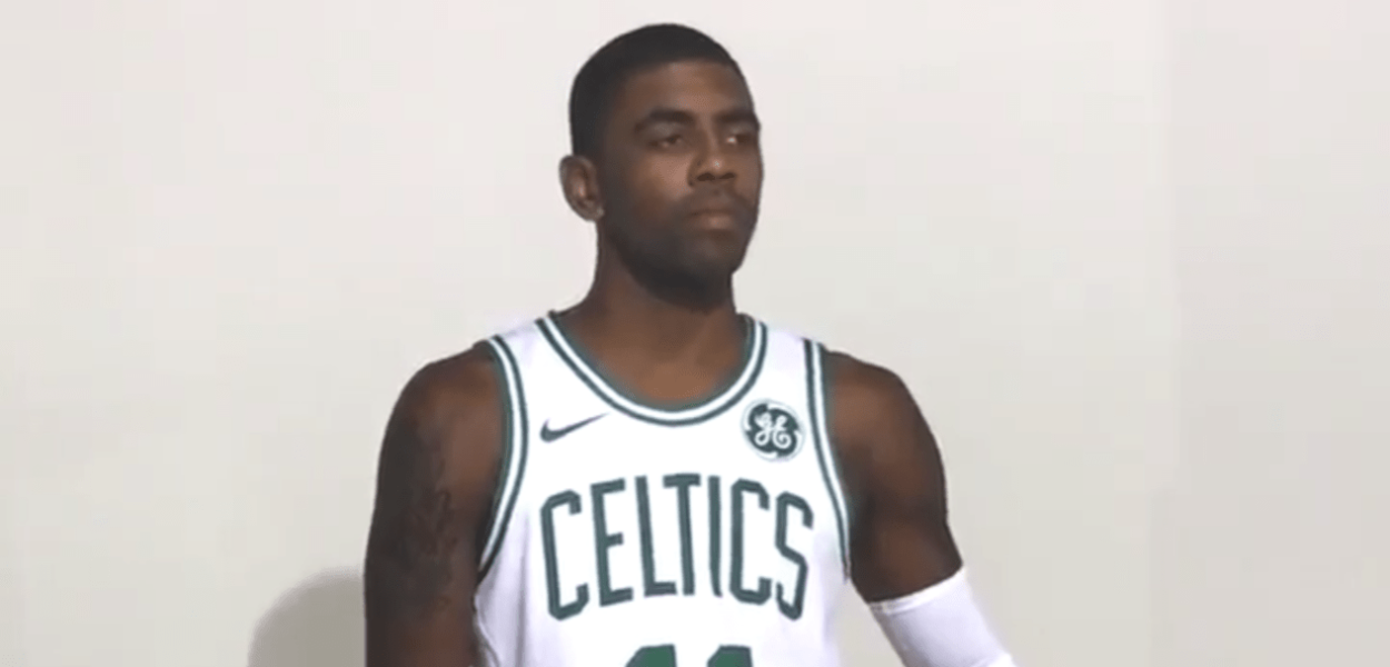 Kyrie Irving LeBron James Celtics