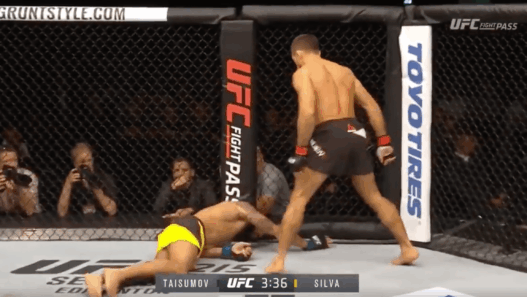 Mairbek Taisumov a claqué le KO du week-end à l’UFC Rotterdam