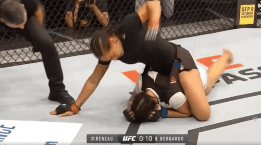 Marion Reneau, une victoire dans la douleur à l'UFC Rotterdam