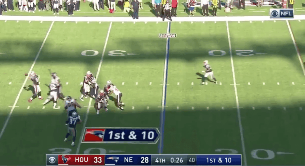 Patriots Tom Brady Texans ultime action