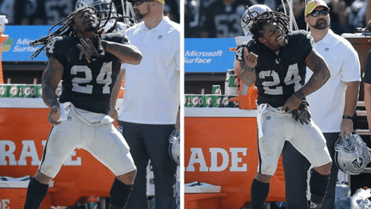 Pendant la balade des Raiders, Marshawn Lynch a transformé le terrain en dancefloor