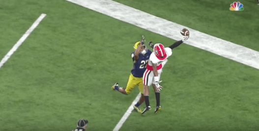 Terry Godwin pour le touchdown