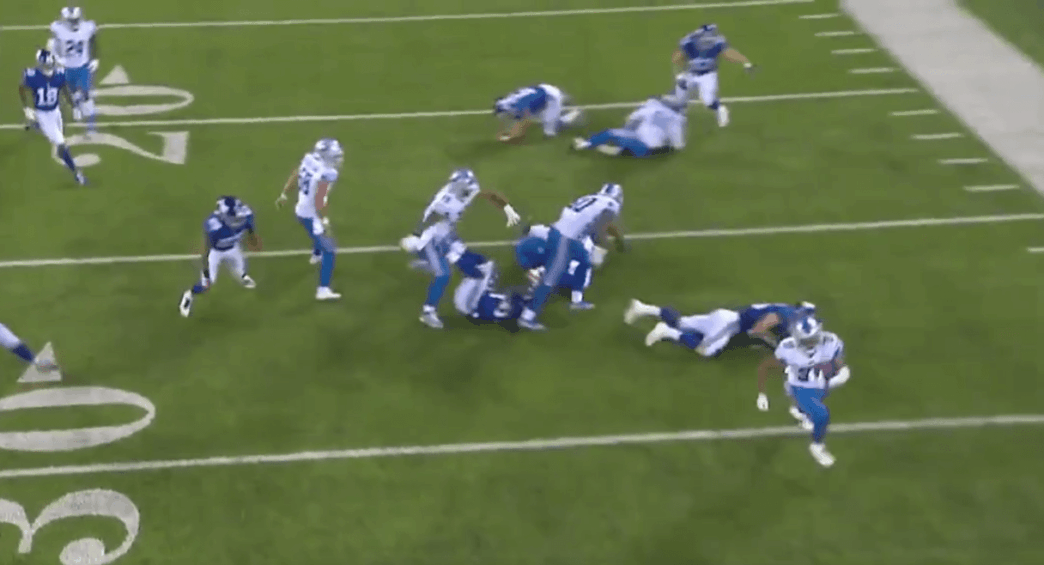 Le touchdown de 88 yards en retour de punt de Jamal Agnew