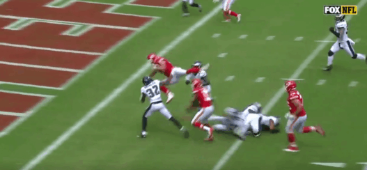 Le touchdown fou de Travis Kelce contre les Philadelphia Eagles