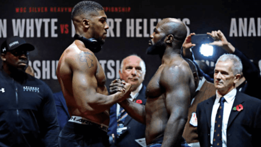 Anthony Joshua 8kg Carlos Takam