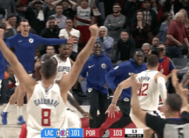 Blake Griffin Blazers buzzer beater Clippers