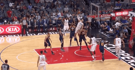 Blake Griffin Rudy Gobert poster monstrueux