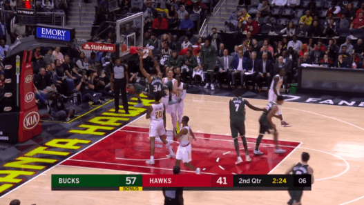 Bucks dunk Antetokounmpo