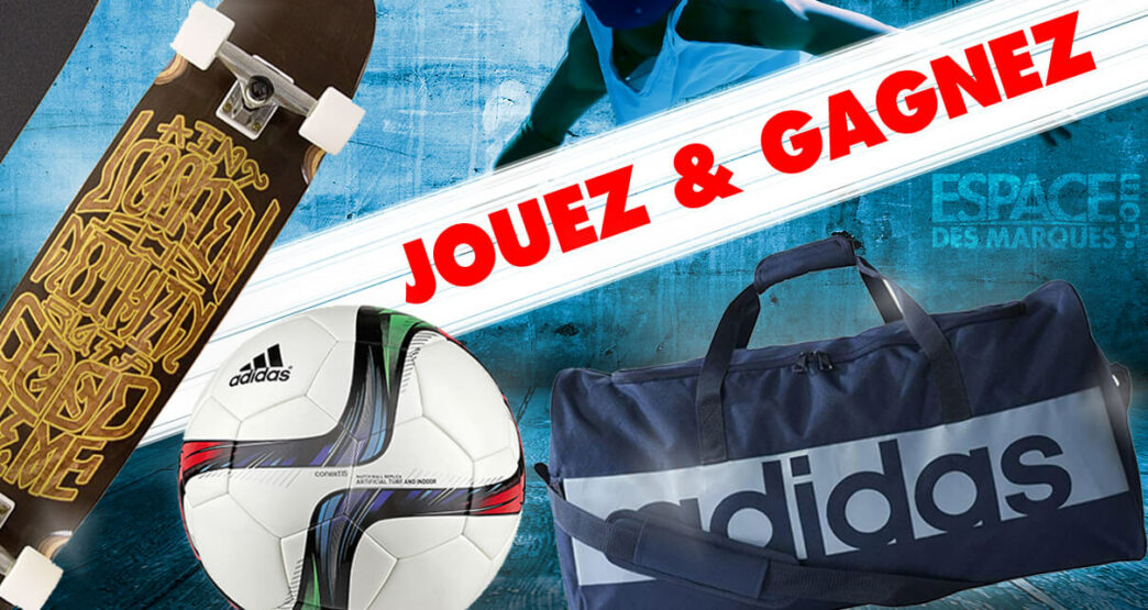 Concours La Sueur x Espaces des Marques - Longboard, Ballon de Foot et Sac de Sport à gagner