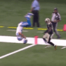 Golden Tate ridiculise la défense des Saints et fait un salto pour son touchdown