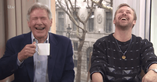 Harrison Ford et Ryan Gosling se tapent des barres en interview