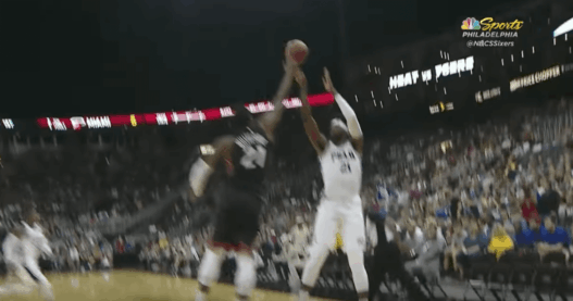 Joel Embiid a chauffé Hassan Whiteside et l’a regretté